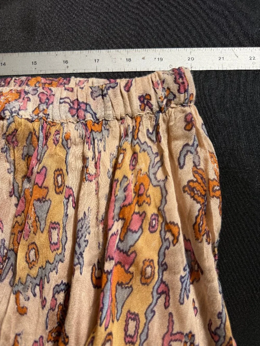 NWT Free People FP One Clover Printed Skirt Sz L